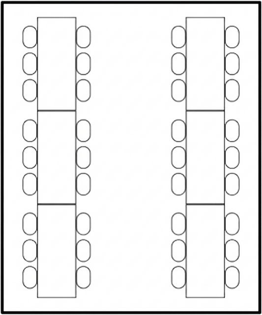 5 x 6 meter - Opptil 36 personer